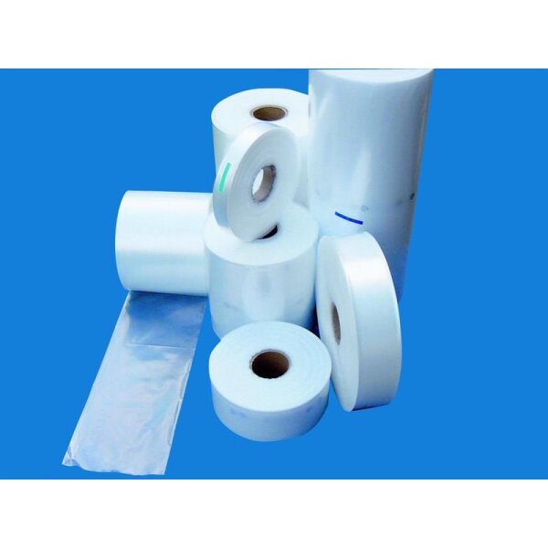 Schlauchfolie 50 mm, LDPE, transparent, 50 my, 500 m / Rolle