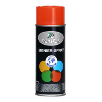 Signierspray, leuchtrot | 400 ml Inhalt | VE = 2 Stk.