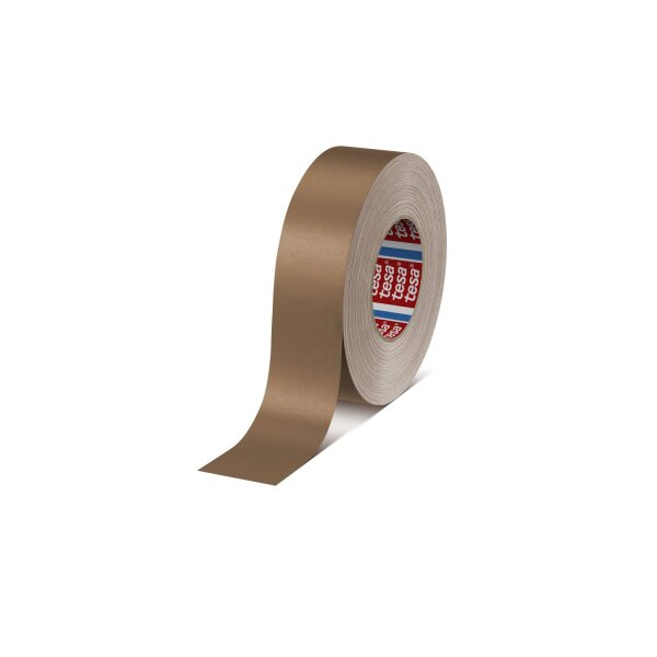 Gewebe-Klebeband tesaband® 4651 Premium, braun, 310 µ | 50 mm x 50 lfm. | VE = 3 Stk.