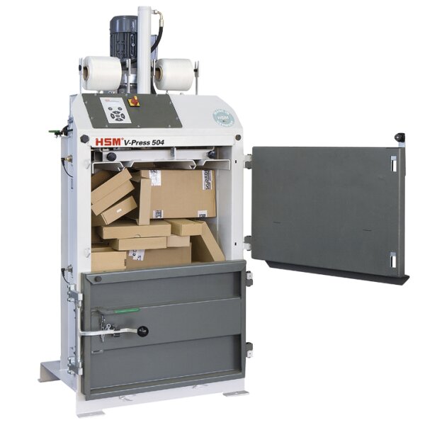 Ballenpresse V-Press 504 | 1.020 x 812 x 1.922 mm (B x L x H) |