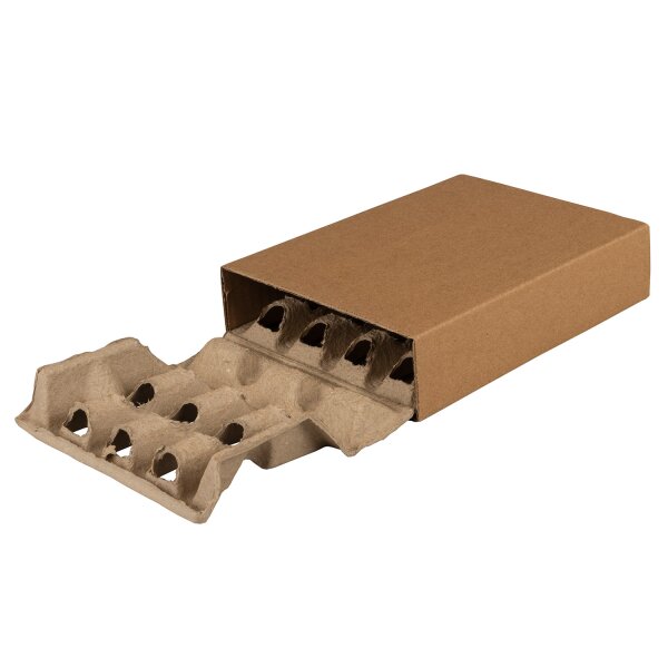 Polsterbox L-BOXeco basic, Polsterhöhe 20 mm | 200 x 142 x 40 mm (L x B x H) | VE = 130 Stk.