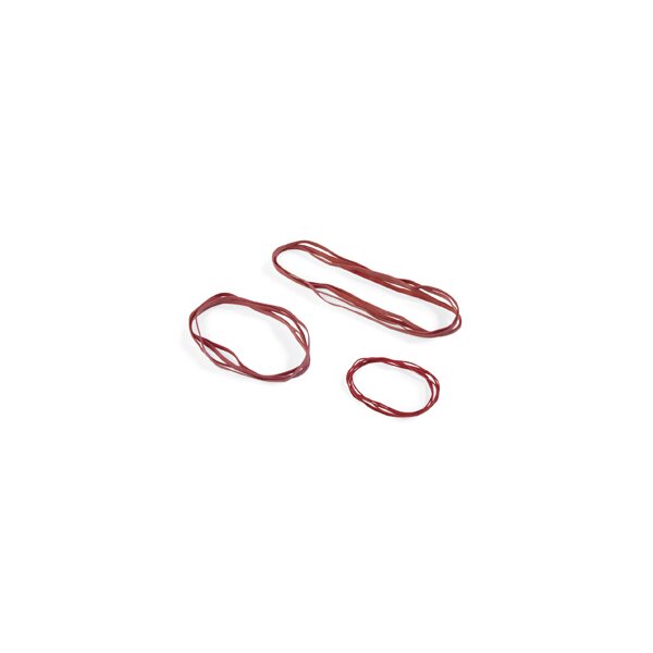 Gummibänder, rot, 120 x 5 mm (Ø x B) | 120 x 5 mm (Ø x B) |